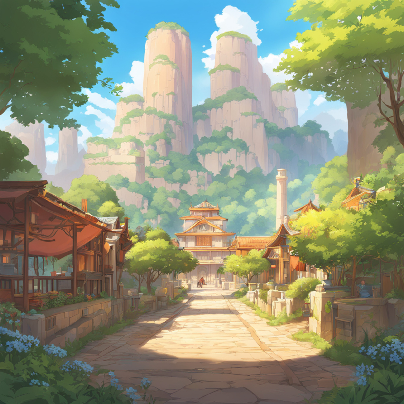 anime village