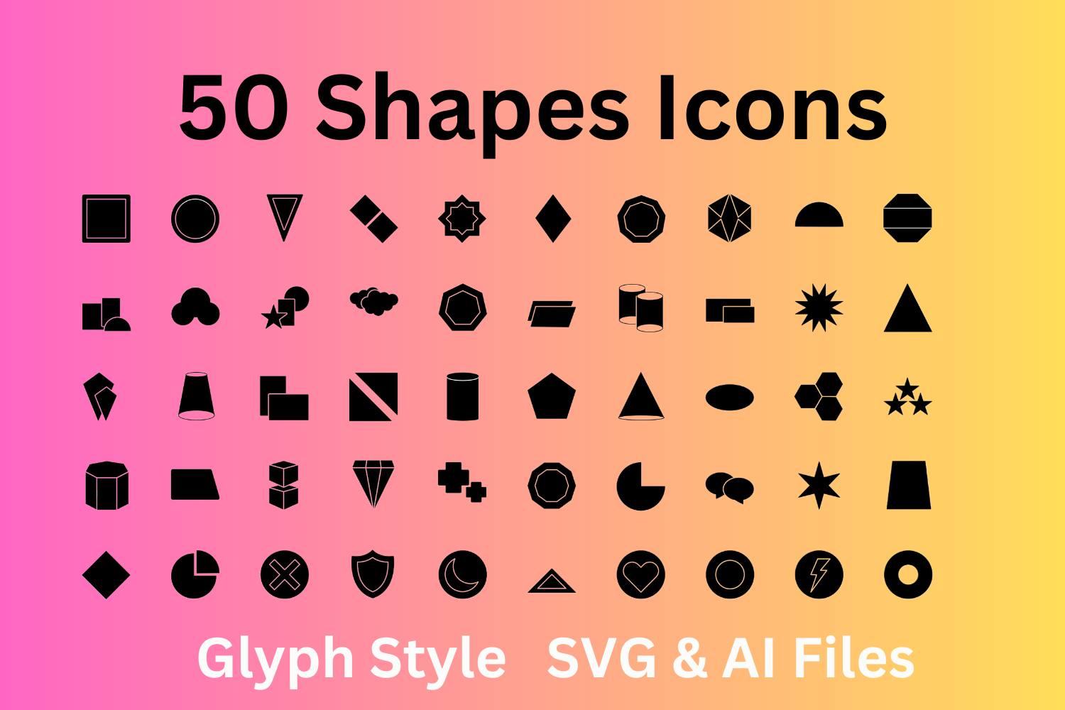 Category - Free shapes and symbols icons