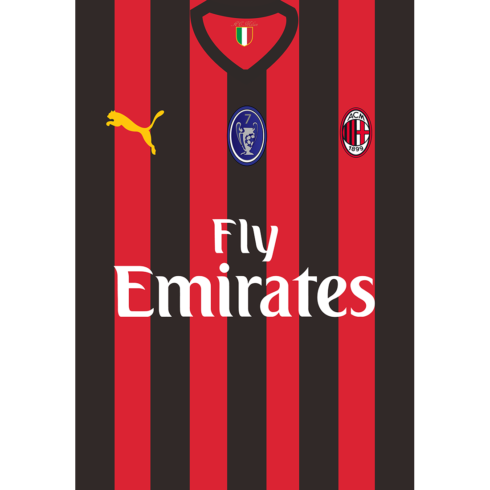 AC Milan kit design cover image.