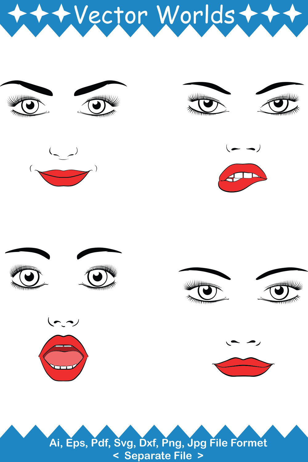 Hot Woman SVG Vector Design pinterest preview image.