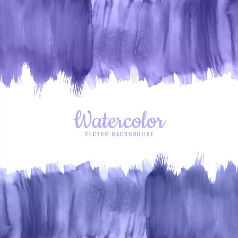 Beautiful hand draw watercolor background cover image.