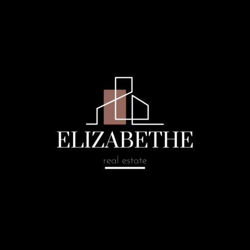 Simplistic Real Estate Logo cover image.