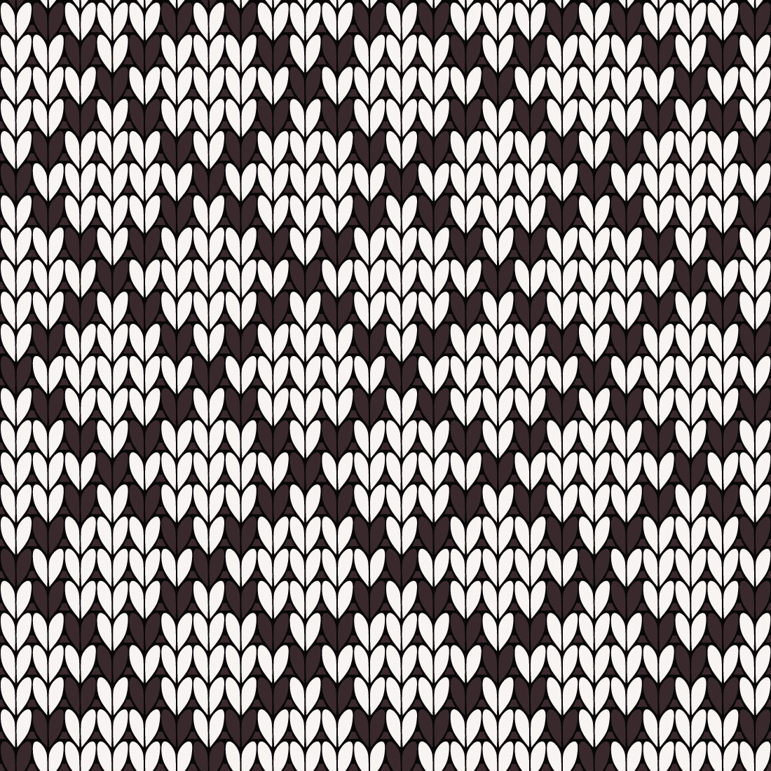 Seamless Houndstooth Pattern In Brown Tones. Vector Image. Royalty