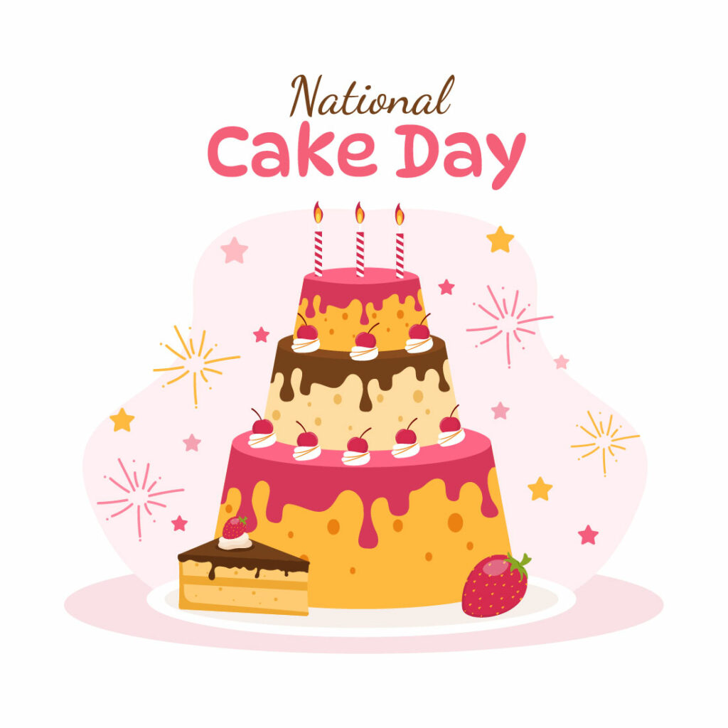 11 National Cake Day Vector Illustration - MasterBundles