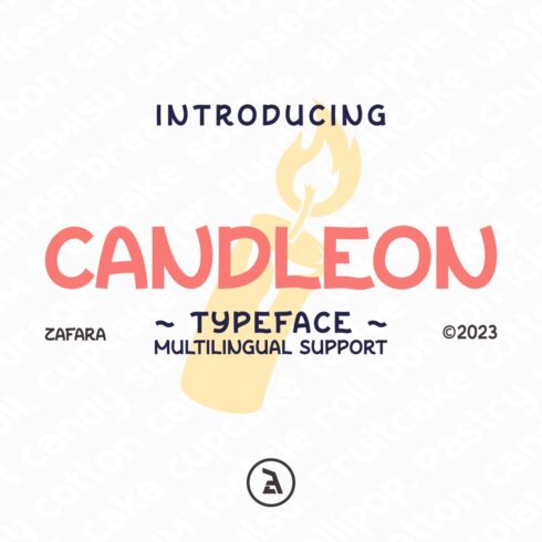 CANDLEON Typeface cover image.