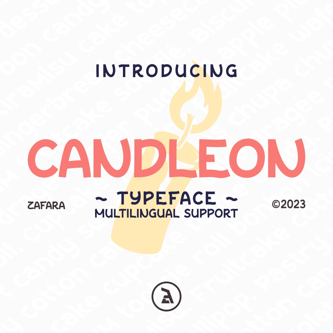 CANDLEON Typeface cover image.