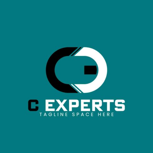 CE Letter Logo Template cover image.