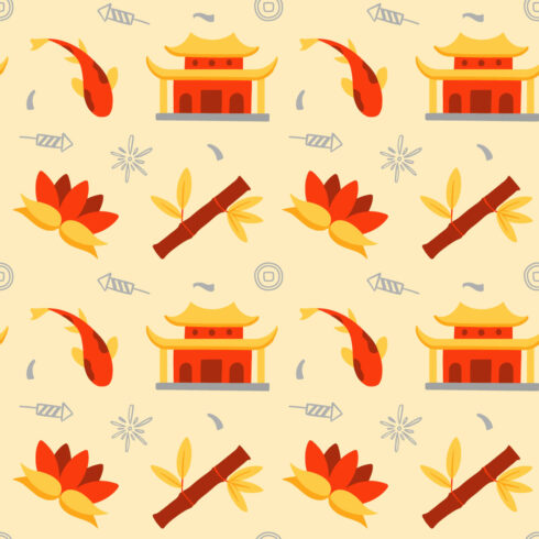 Chinese Seamless Pattern in Vector cover image.