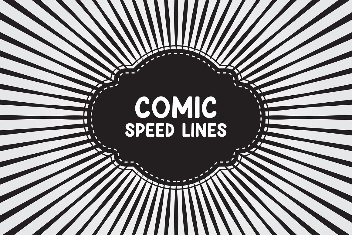 Comic Speed Line Vector Hd Images, Speed Lines Comic Book Design Element  Vector Illustration 100 Matches, Gradient, Lines, Action PNG Image For Free  Download