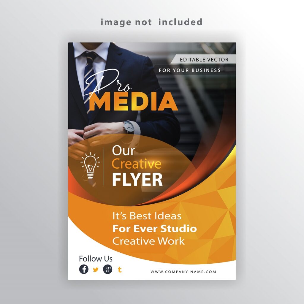 Corporate Editable Flyer Template - Masterbundles