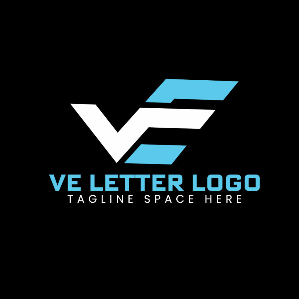 CREATIVE VE Letter Brand Identity Logo Template - MasterBundles
