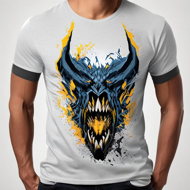 demon t shirt desing 5 836