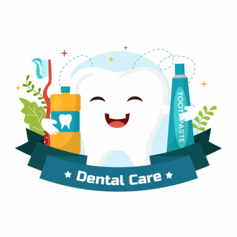 12 Dental Care Illustration cover image.