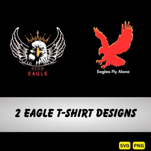 2 EAGLE T-SHIRT DESIGNS cover image.