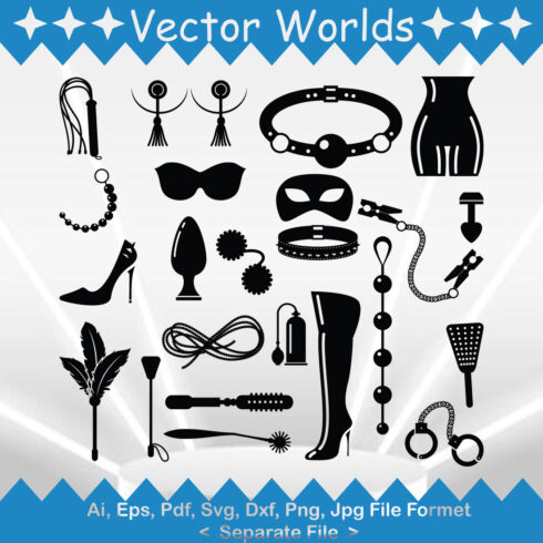 Bdsm SVG Vector Design cover image.