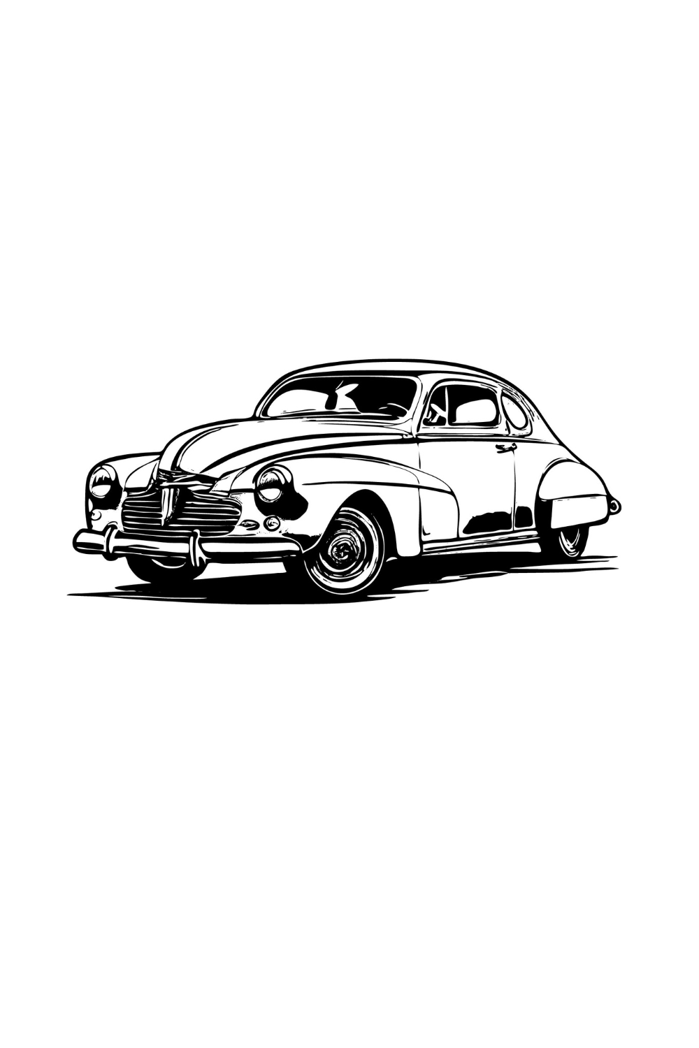 vintage car logo illustrations pinterest preview image.