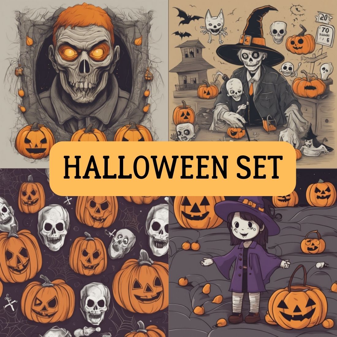Halloween set cover image.