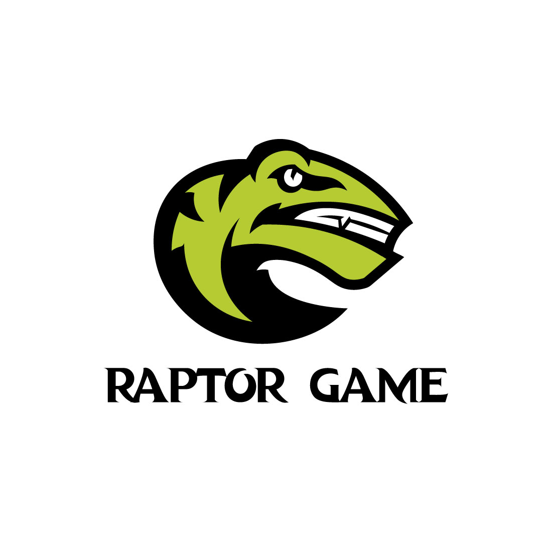 Raptor game Logo preview image.