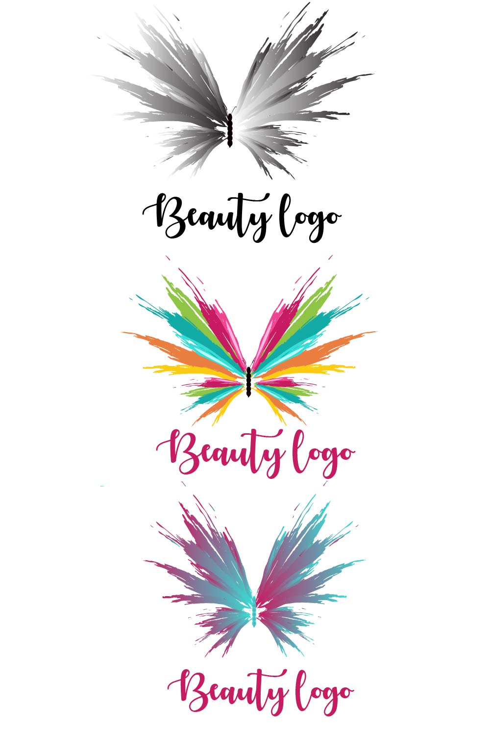Beauty logo , spa logo pinterest preview image.