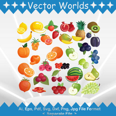 Berries SVG Vector Design cover image.