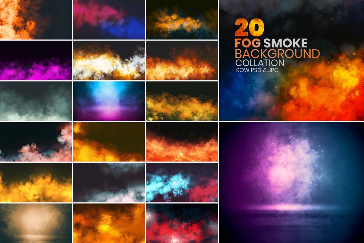 fog smoke background collation 674