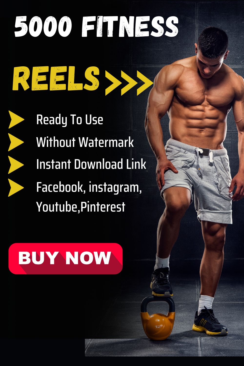 Gym Reel Bundle 5000+ Reel Bundle | fitness Reel Bundle 5000+ Reel Bundle | Exercise Reel Bundle 5000+ Reel Bundle pinterest preview image.