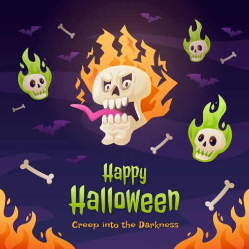 Happy Halloween season celebration cover image.
