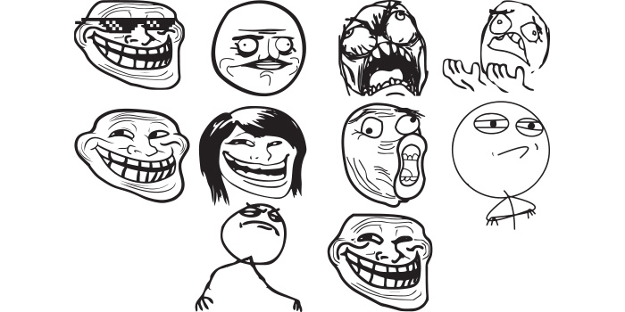 Meme Faces Meme Vector SVG PNG DXF -  Denmark