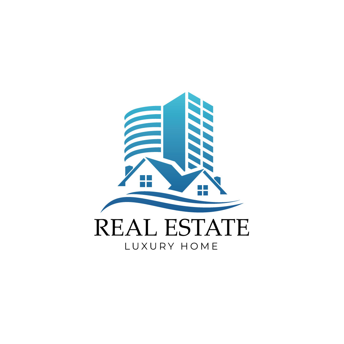 Luxury Real Estate Logo preview image.