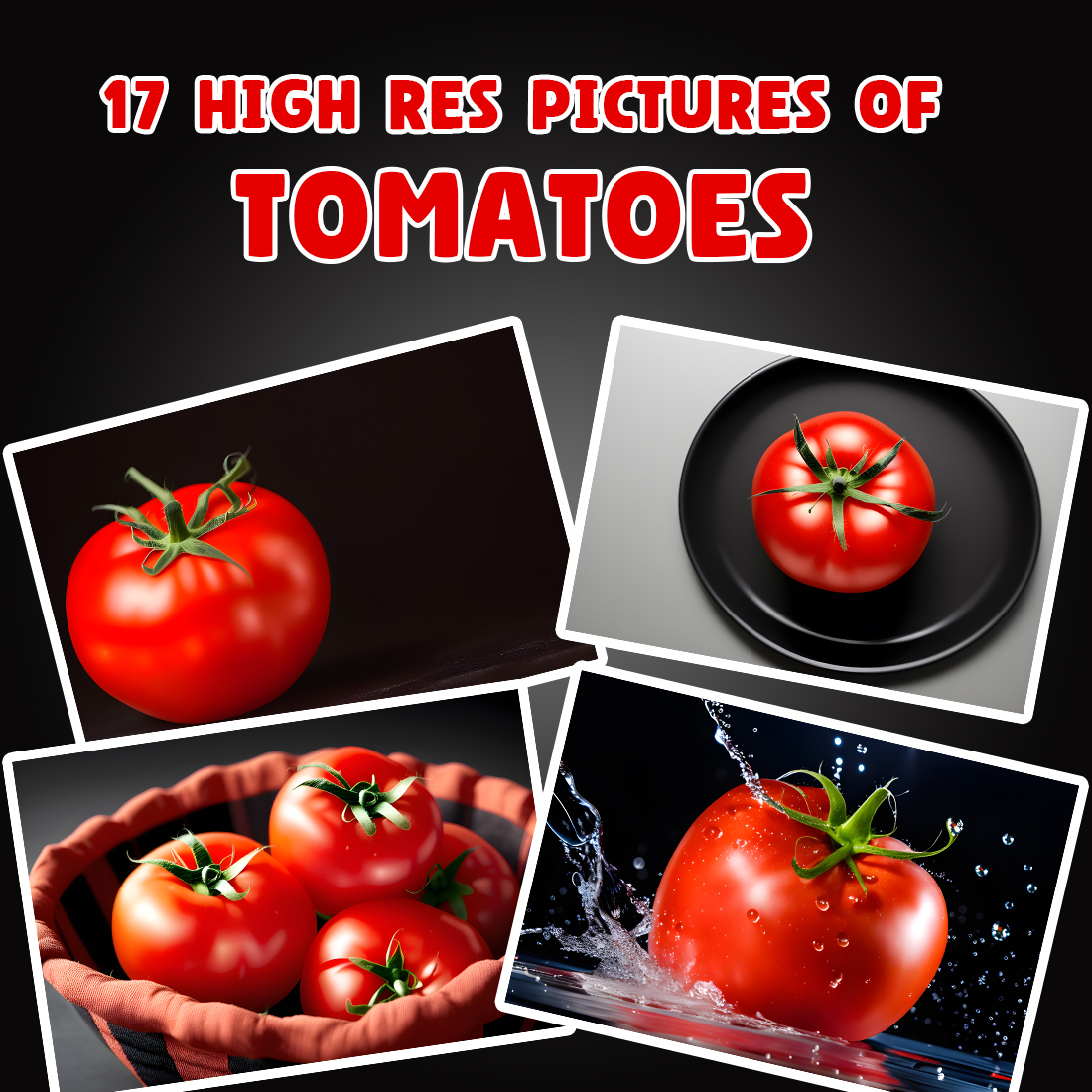 17 High-Res Pictures of Tomatoes preview image.