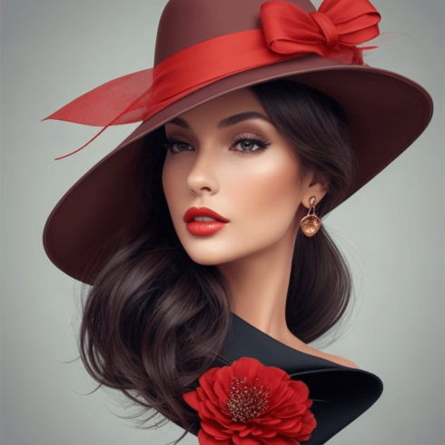 BEAUTIFUL WOMEN PAINTING BEST GIFT FOR A WOMEN cover image.