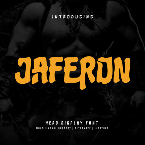 Jaferon | Display Hero Font cover image.