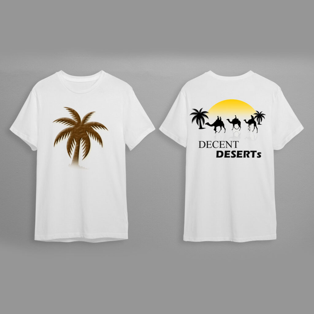 DECENT DESERT T-Shirt DESIGN High Res 2023 - MasterBundles