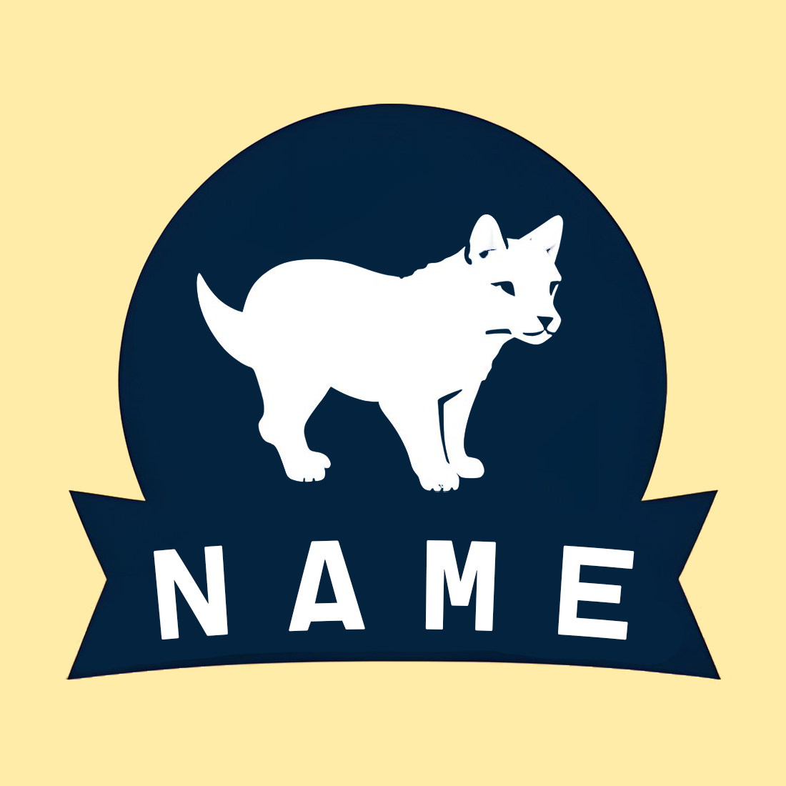 Logo related to animal world or store preview image.