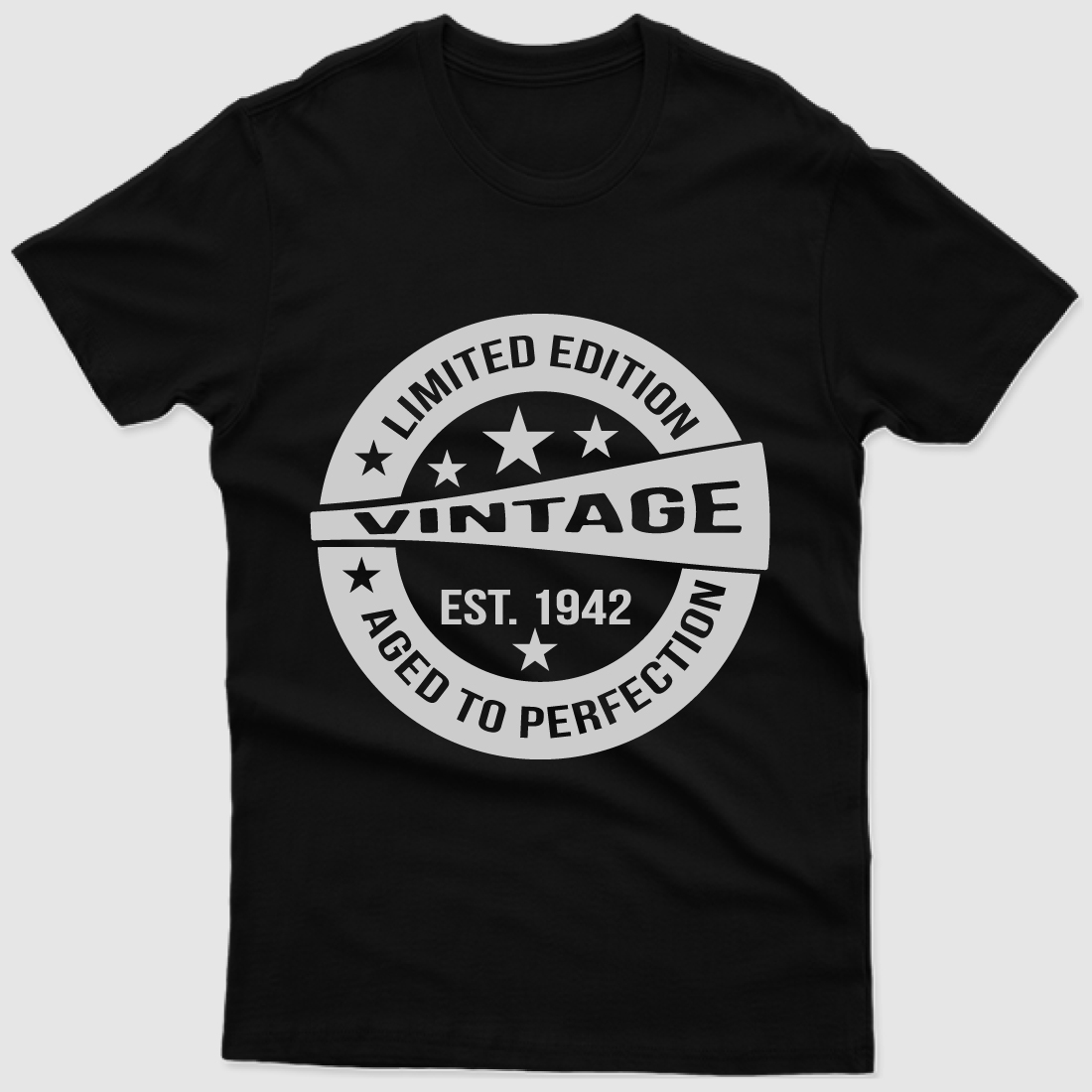 Vintage T Shirt Design Bundle preview image.