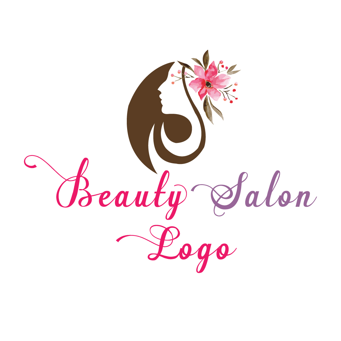 Watercolour Beauty Logo preview image.