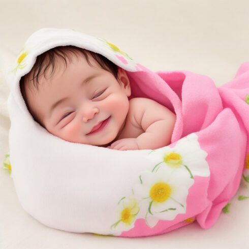 4- NEWBORN CUTE BABY POSTERS FOR NEW PARENT'S GIFTS - ONLY $11 cover image.