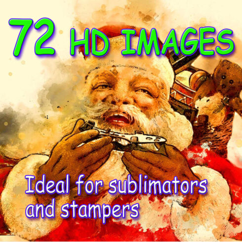 HOLIDAYS – Bundle Of 72 HQ 300 dpi Graphics Ready To Print cover image.