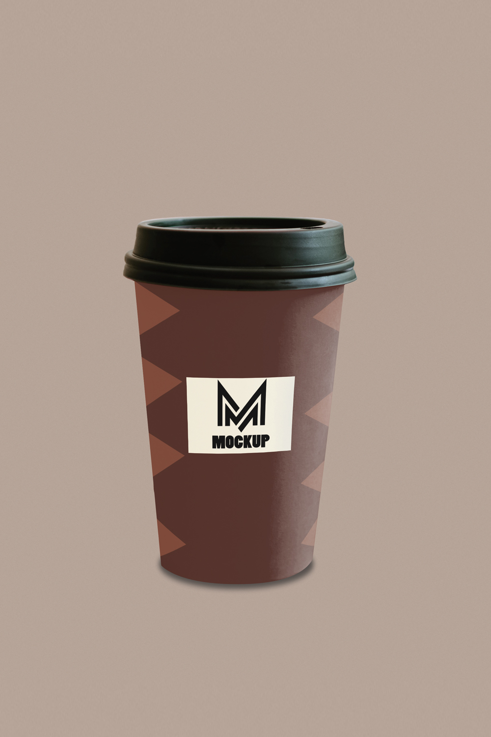 Coffee Cup Mockup pinterest preview image.