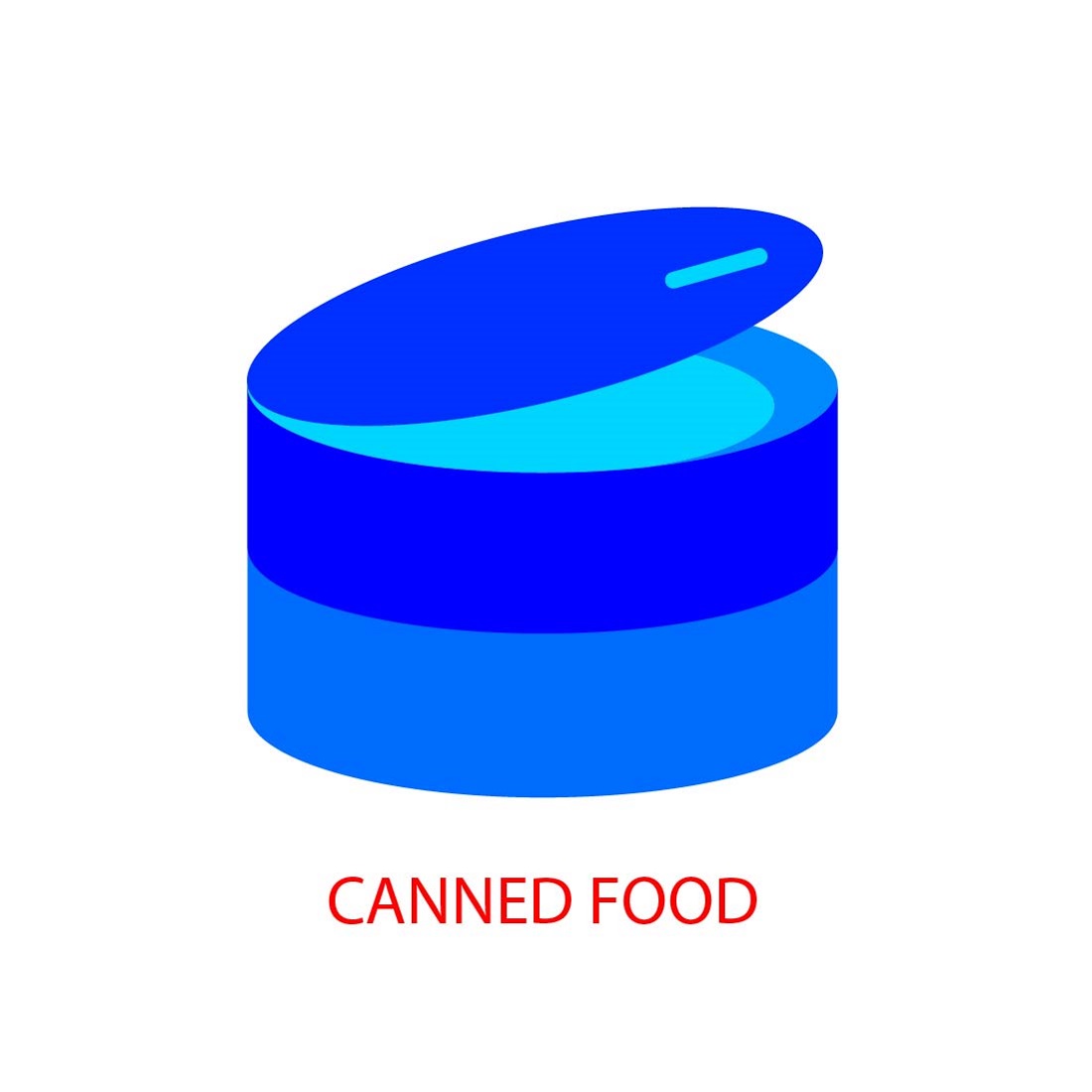 modern food icon set editable and resizable 06 522