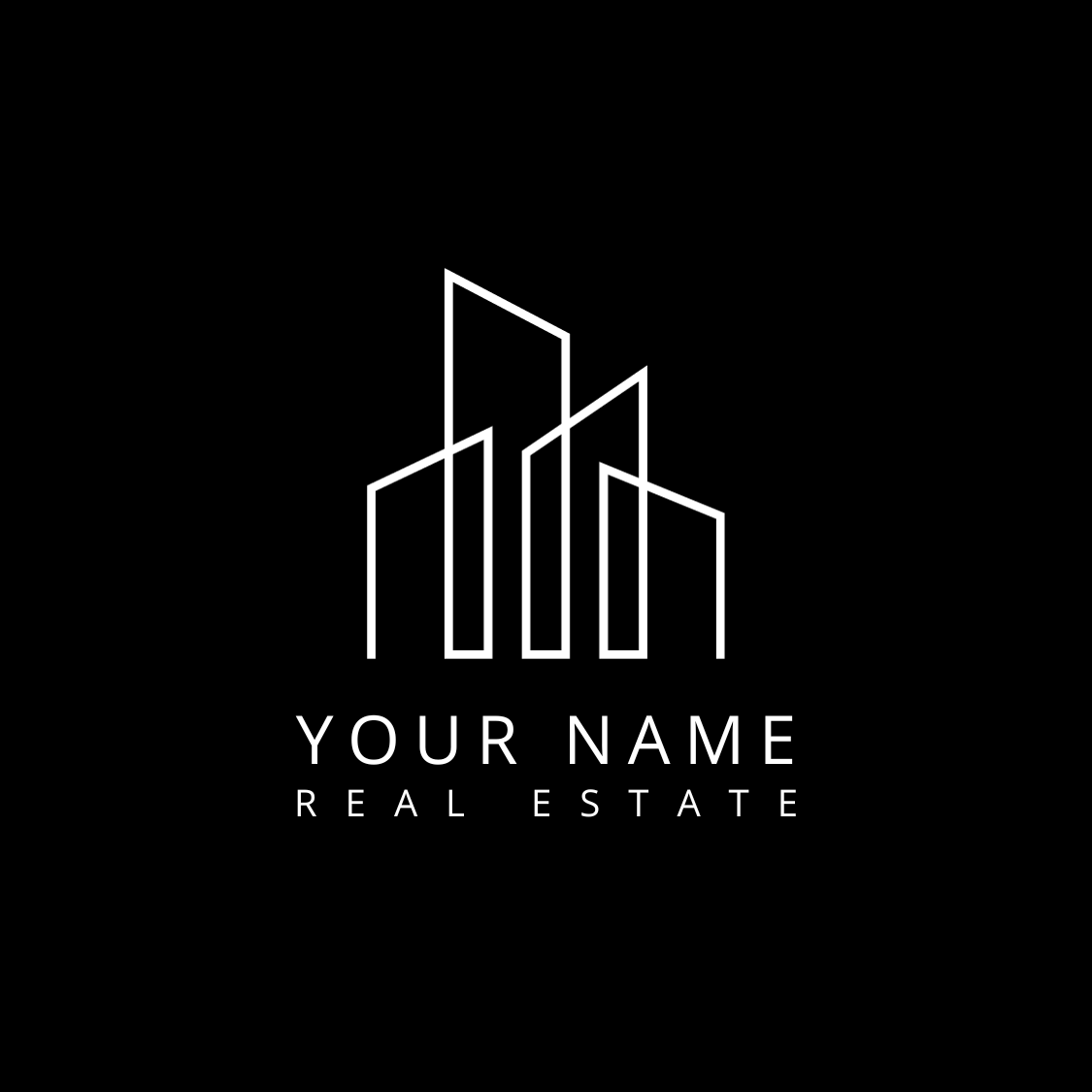 monoline real estate logo 1 981