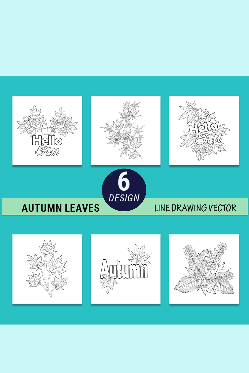 Autumn coloring book for adults autumn coloring coloring book autumn leaves Thanksgiving coloring pages pinterest preview image.