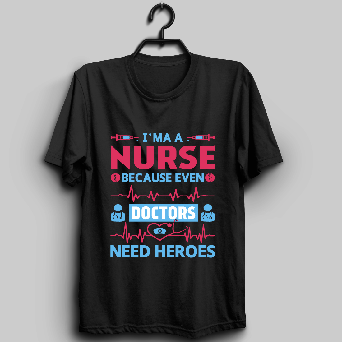 nurse t shirt design 05 400