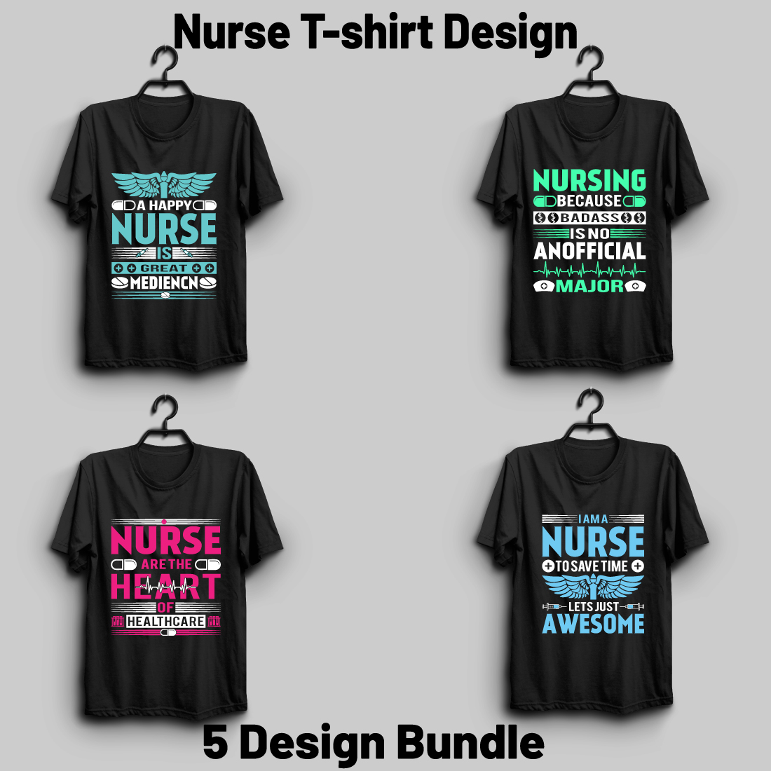 nurse t shirt design0001 386
