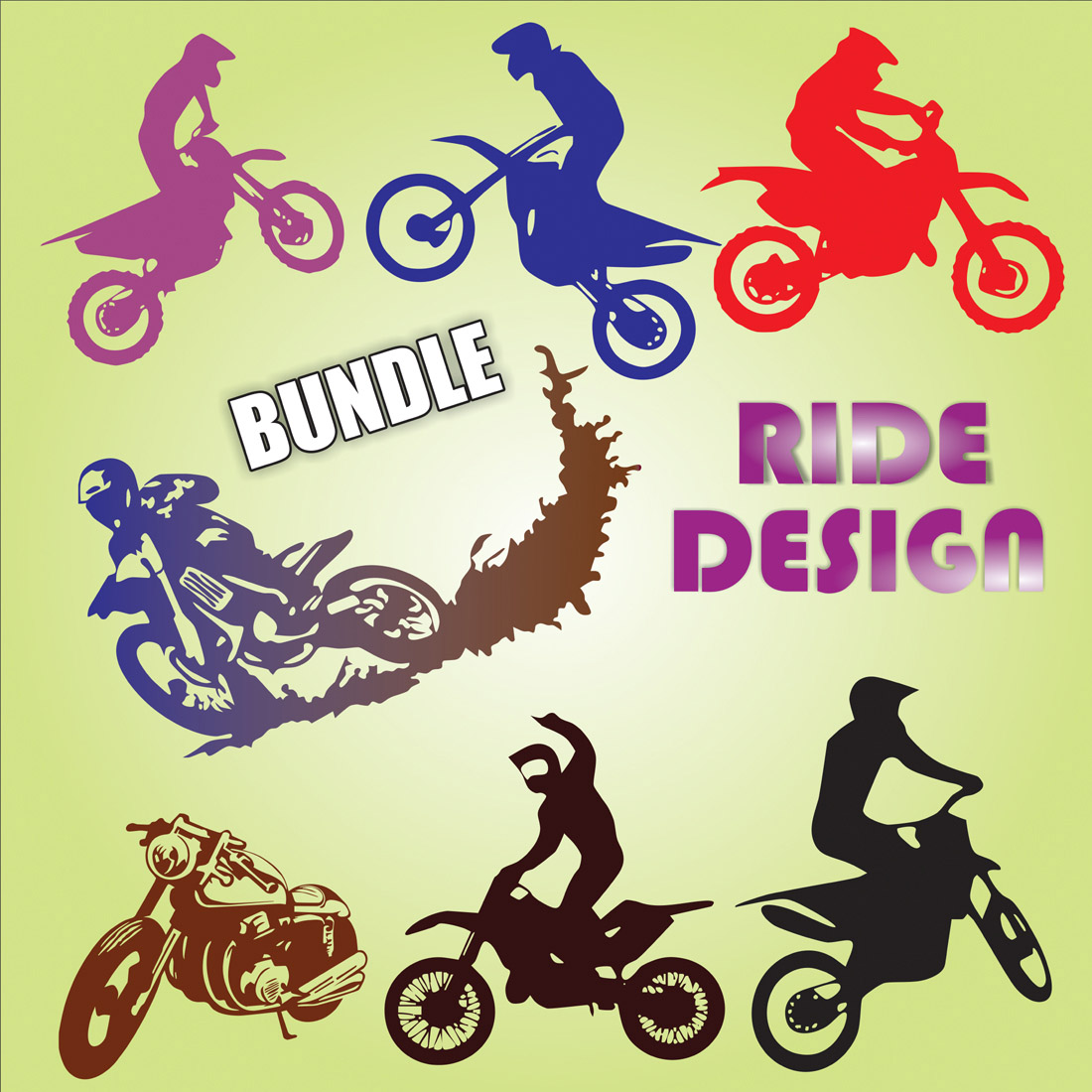 Motorcycle & Gaming T-Shirts Design 2023 High Res cover image.
