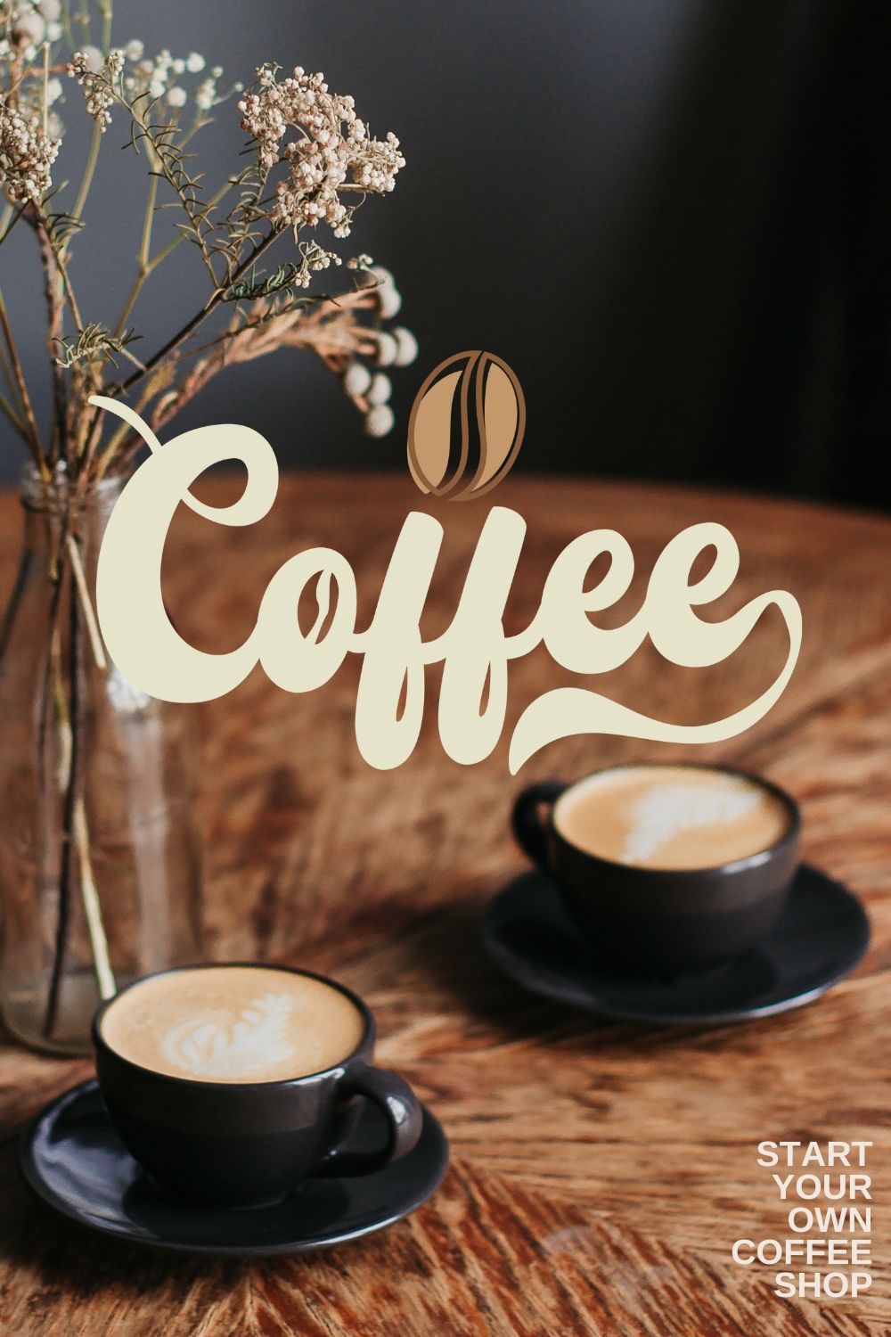 6 Coffee logo designs pinterest preview image.