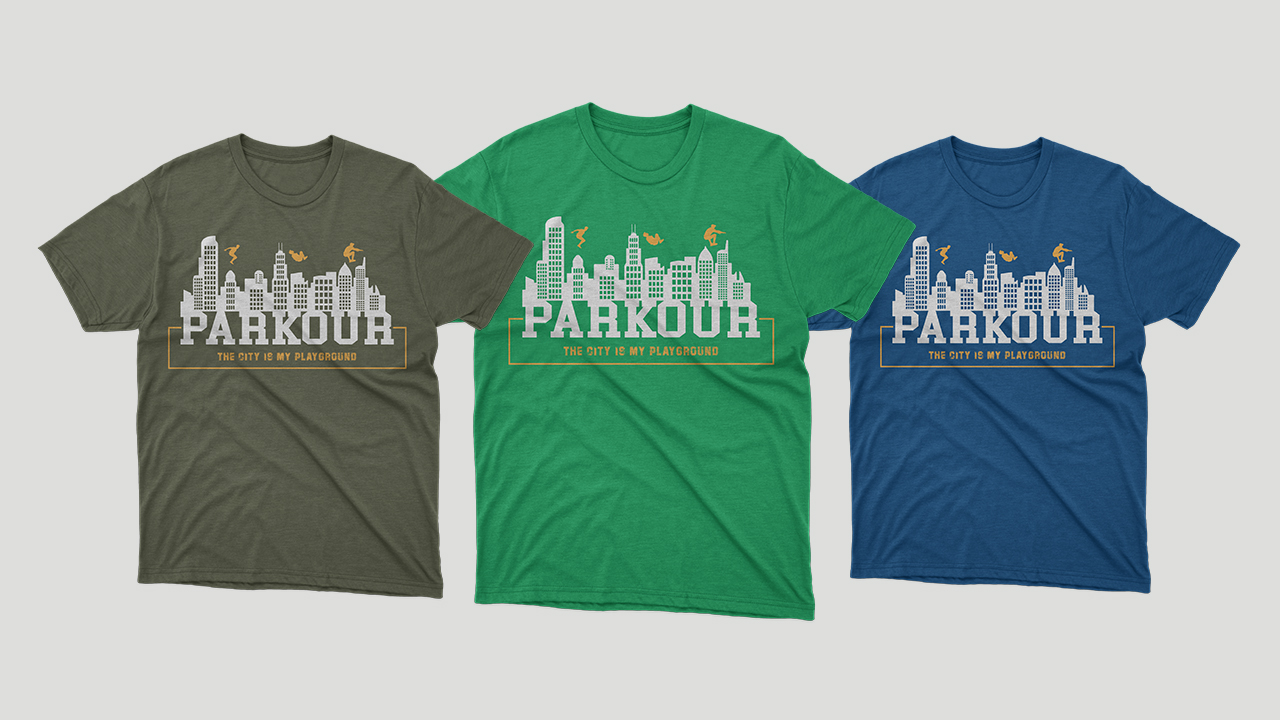 parkour t shirt design44 505