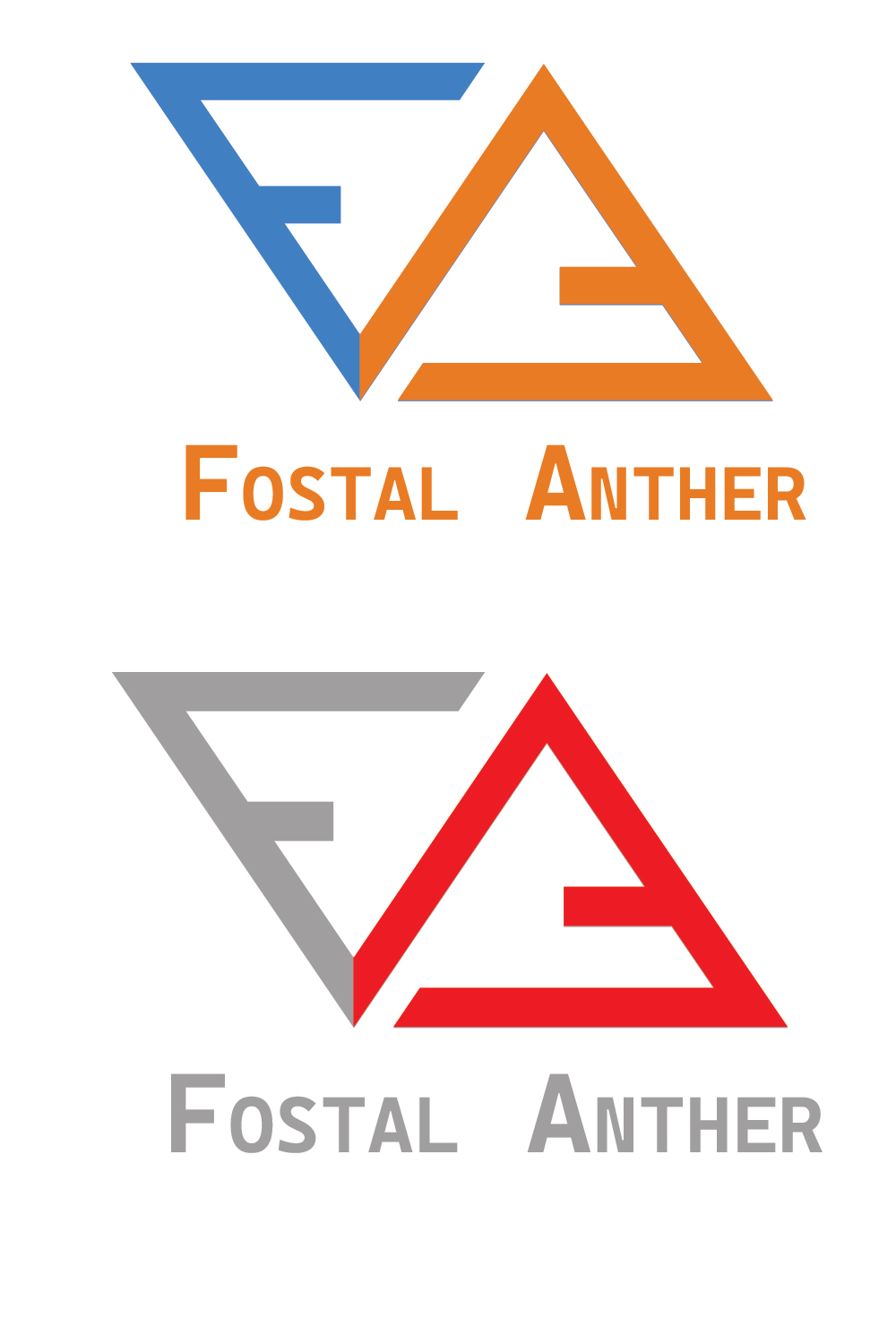 FA Fostal Anther Logo pinterest preview image.