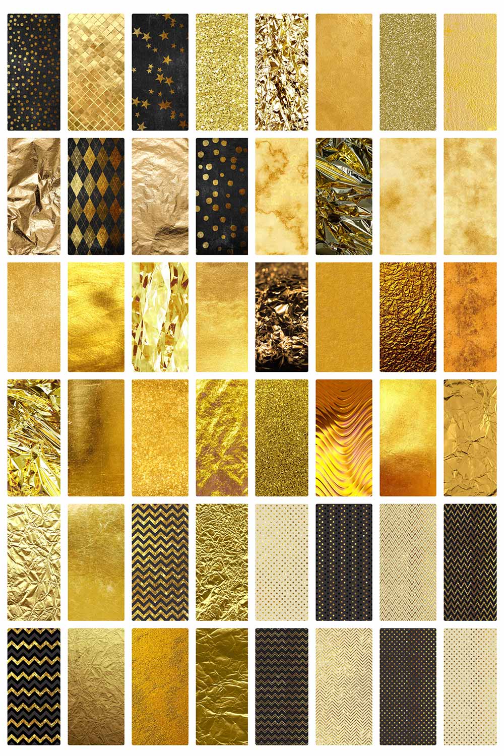 Gold Background Collection pinterest preview image.