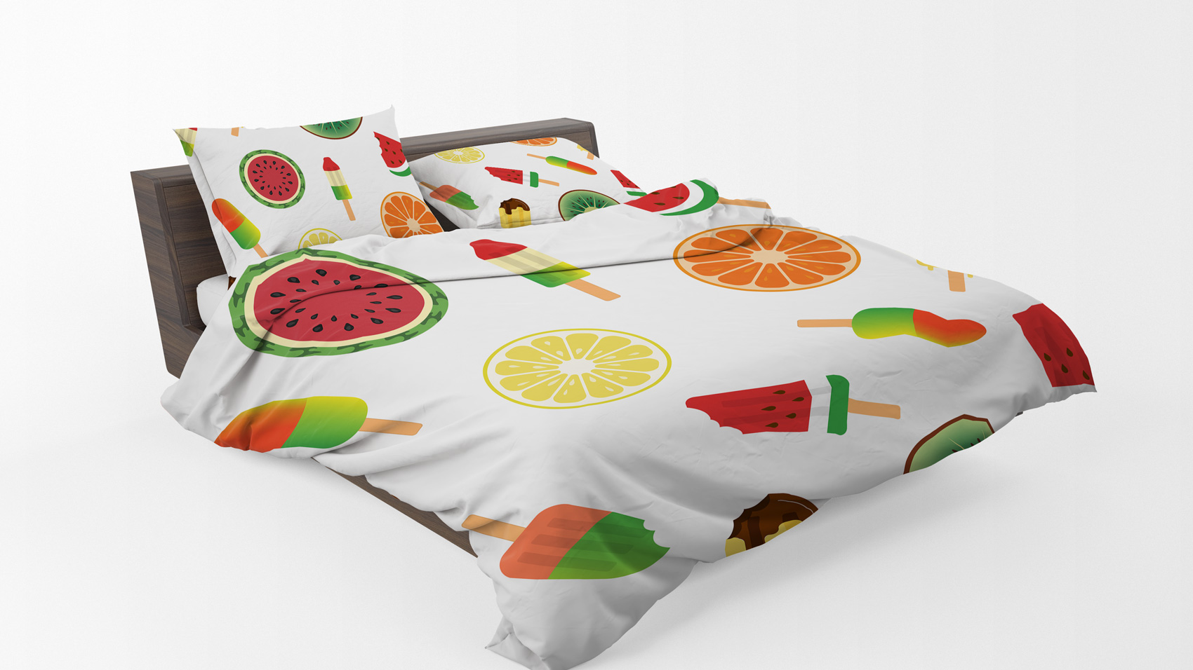 popsilce design3 on bedsheet and pillow cases 335